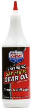 10121 Lucas Synthetic GL-5 Gear Oil 75W140 quart 1074583