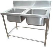 x 650 x 850 DW-0 DISH WASH Soiled Dish Landing Table with Garbage Chute: SS 30 8 SWG
