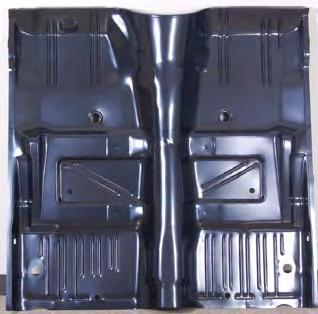 95 405) Front Floor Pan, halves (Does not include top area of transmission tunnel)
