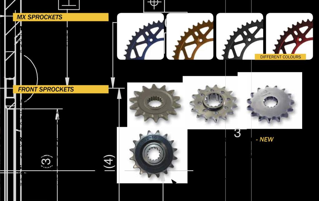 Through computer programs, sprocket designs can be stress tested prior to undergoing tough field tests.