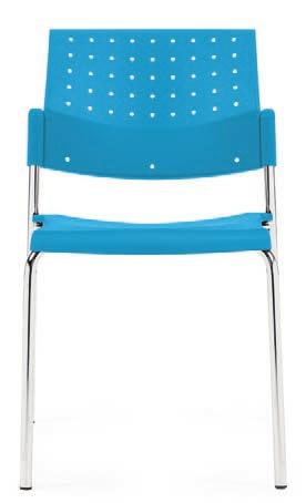 Sonic s molded seat and back are strong, durable, easy to clean and available in a range of