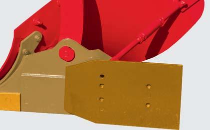 SERVO technology Durable Reliable High quality Proven plough body configuration Body The frog is tempered to provide maximum strength and stability for mouldboards or slats.
