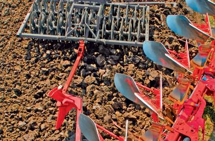 On SERVO PLUS ploughs, the catching position is maintained precisely even if the furrow