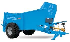 Sample Optional Equipment EUROMILK BUFFALO manure spreaders can all be equipped with optional elements