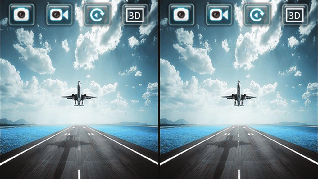 Virtual Reality (VR) Mode for VR Headsets VR Mode splits the phone s screen for use in a VR headset, allowing any non-pilot to experience the flight of the craft in a fully immersive environment.