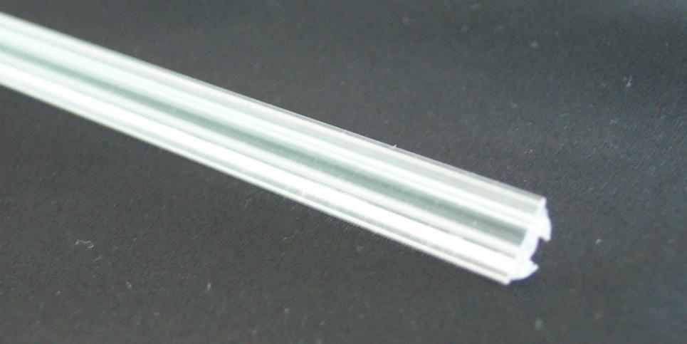 Application notes Two-part epoxies such as Loctite 3430 can be used to join or mount the continuous strip optic without fogging the PC lens Ideal for florescent tube replacement fixtures,