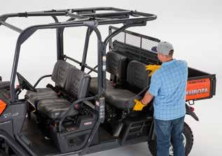 [ K-vertible TM ] 1 Reposition the sides of the 2 Reposition the cargo bed 3 bed