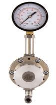 FLUID PRESSURE REGULATOR 400850 400851 400885R ARF Stainless steel fluid pressure regulator with gauge ARF 06 repair kit 0-6 bar (0-85 PSI) gauge,