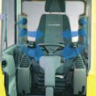 Reinforced pillars have also been added for greater cab rigidity.