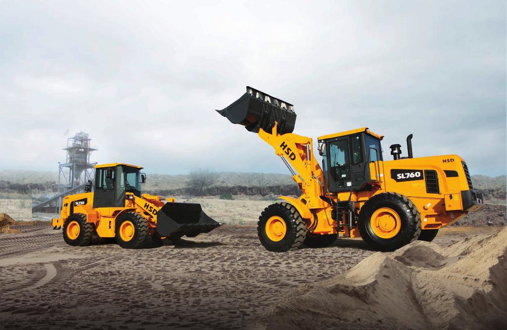 Hyundai Shandong(HSD) Wheel Loader Opens Up the Future Excellent durability saves