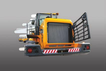 As a loader newly designed from the driver s point of view,