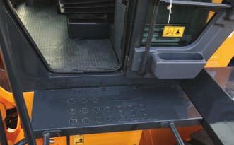 Easy Access to Engine Compartment Highly accessible engine