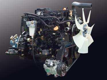 5 HP / 2,200 rpm 6 Yanmar 4TNV94L engine provides 20.6 f. m (149.
