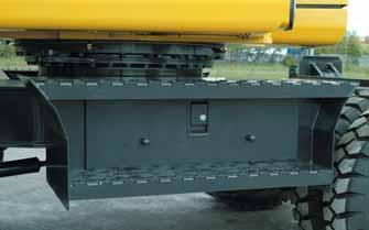 The can be specified with an enormous range of work equipment and undercarriage attachments to meet the needs of almost any application.
