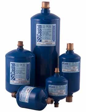 CHAPTER 5 Hermetic filter driers ATEX-certified For refrigeration plants that use HC refrigerants binder.