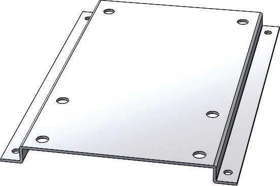 ACCESSORIES MOUNTING PLATE 091-9H-1