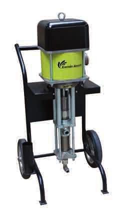 Airless spraying & equipment AiRlESS pumps AirlESS 80C220 paint pump - stainless steel 1 AiRlESS unit especially designed for industrial coating applications. ideal for feeding two guns.