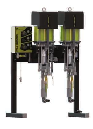 The machine can be installed in an ATEx 1 or 2 zone to be in close proximity to the operator. The control box must be installed in safe zone (ATEx directive).