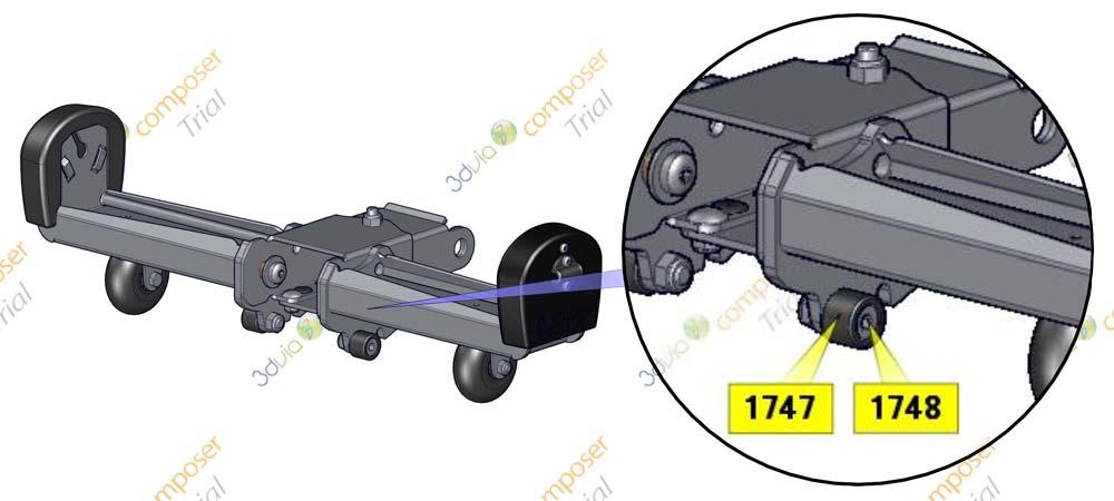 2.40 Replace damaged horizontal rollers: Hints: Tools: The horizontal