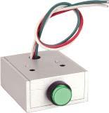 Specialty Controls 6335 Series Pushbuttons Station controls furnished in compact, surfacemounted enclosures. Designed to be concealed under a desk or in a similar installation.