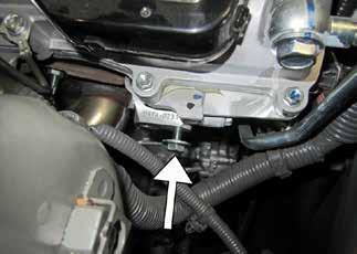 h. Loosely install M8 bolt (1-2066) and washer (559960) into the designated threaded