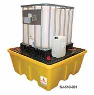 1450mm (W) x 1000mm (H) Double IBC Spill Container Dimensions of 2450mm (L) x 1450mm