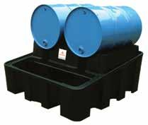 SJ-300-006 SJ-300-010 4 drum workfloor & spill container Dimensions of 1600mm (L) x