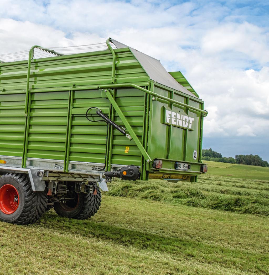 The Fendt Tigo MS stands out from the crowd, especially when it comes to everyday tasks.