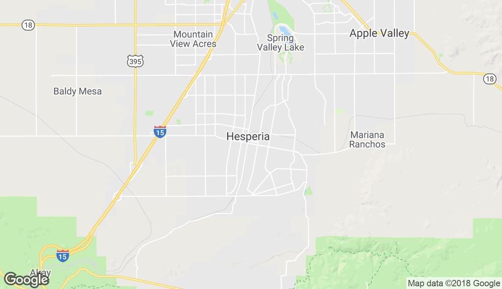 Regional Map Jiffy Lube - Hesperia, California JIFFY LUBE - HESPERIA, CALIFORNIA