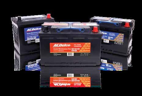 blades, globes, belts and brake components. ACDelco also offers a comprehensive range of oils, fluids and cleaners.