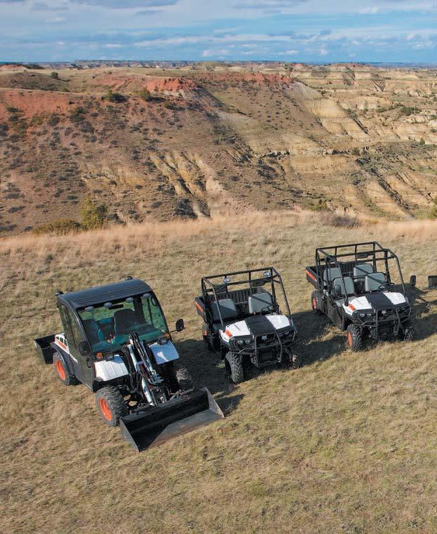 Utility Products Line Bobcat has a full line of utility products not just utility vehicles.