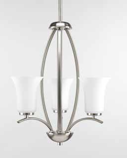 Lamps: Three candelabra base