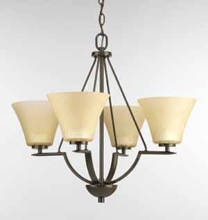 w/chain 95"; wire 12'. Lamps: Three medium base lamps, each 100w max.