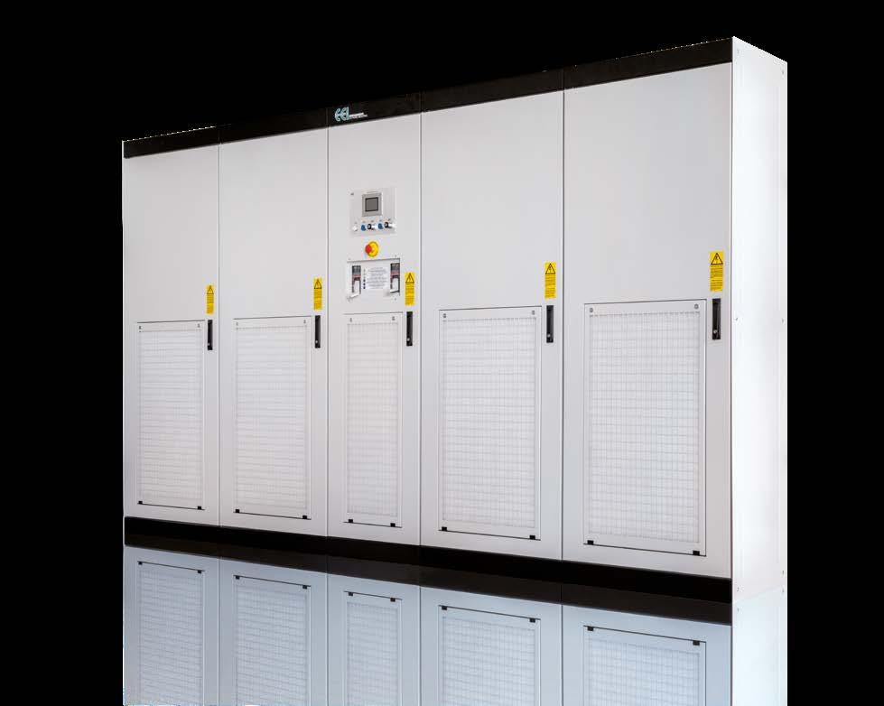 EEI SOLAR INVERTER 8YF SERIES EEI MPPT STRING BOOST XL INVERTER Inverter enclosure made of steel panels. Front opening through lockable doors to ease access to all parts.