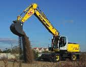 MH6.6WHEELED Latest technology Highest comfort Easy handling Outstanding performance HYDRAULIC SYSTEM SMART AND EFFICIENT The engine output of New Holland s mobile excavators can be utilised 100% at
