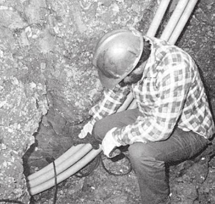 Flex conduit Coupling Guard Rigid nonmetallic conduit Coupling When soil conditions do not permit direct burial of cable, use Carlon P&C Flex Nonmetallic Corrugated Conduit to protect the cable.
