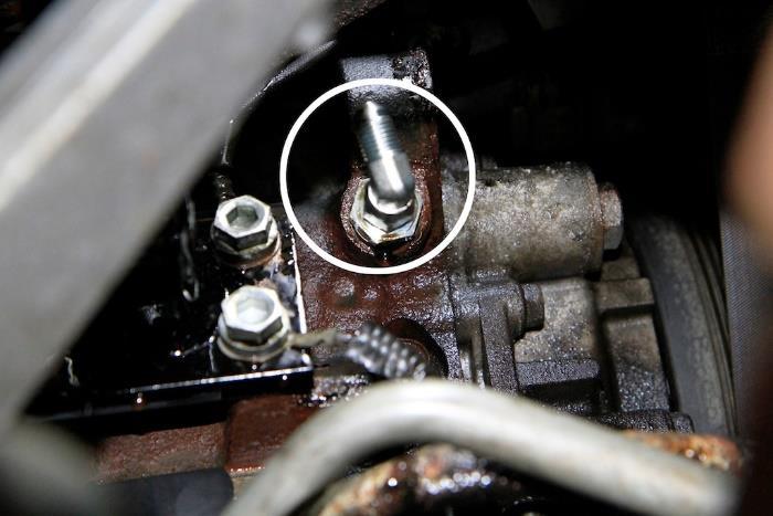 Make sure to install the gasket onto the turbo mounting flange.