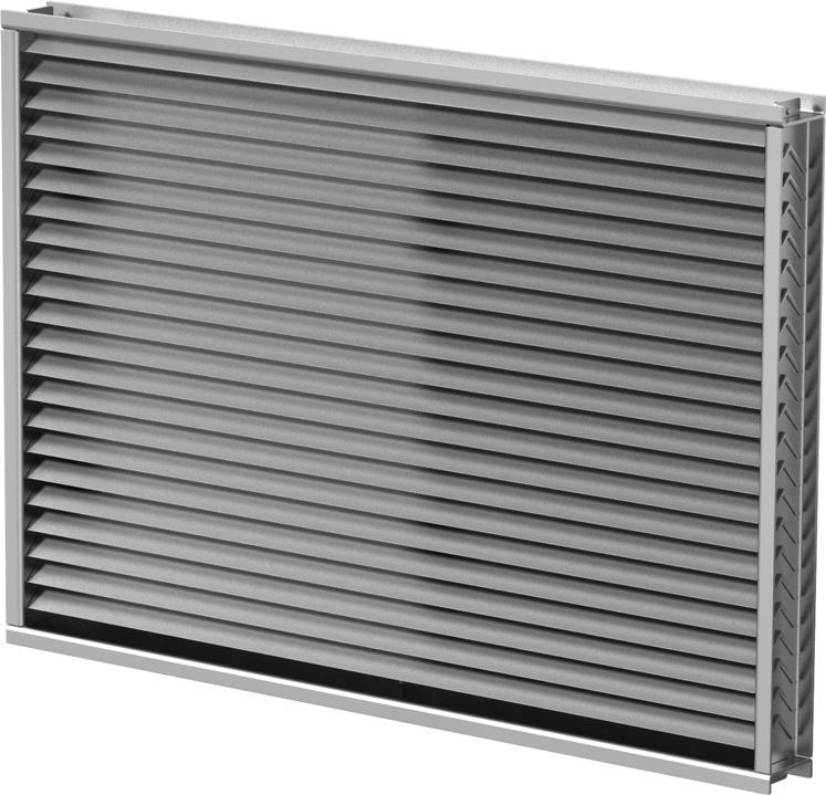 LOUVER TYPE AFG501 ALUMINUM FEMA 361 LOUVER Visible Mullion Louver Type... AFG501 Blade Material... Extruded Aluminum, Alloy 6061-T6 Blade... 0.25 in. (6.35 mm) Frame Material.
