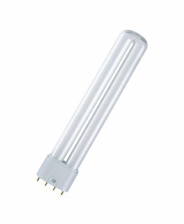 DULUX L 36 W/840 OSRAM DULUX L LUMILUX CFLni, with 4-pin base for ECG/CCG operation Areas of application Offices, public buildings