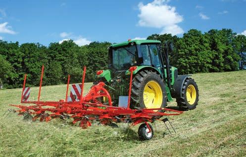 overhang A DESIGN THAT MAKES THE DIFFERENCE LOWER FUEL CONSUMPTION Small tractors with lower fuel