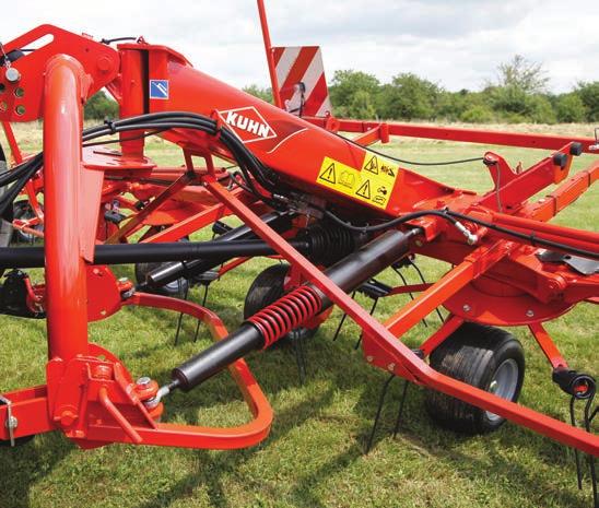 These machines also feature KUHN's Headland Lift Control system.