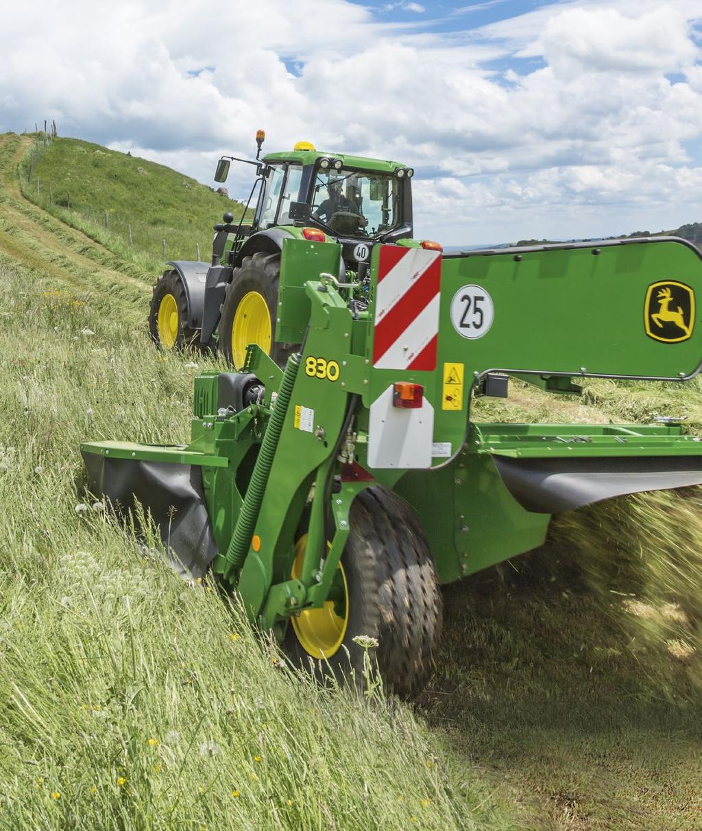 16 Tough enough to be a John Deere, but gentle on your soil.