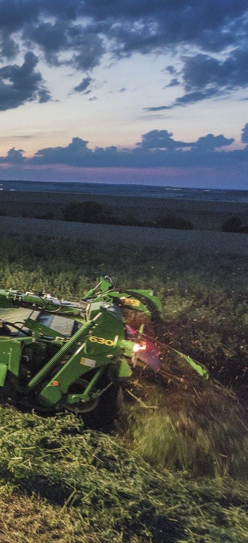 5 MORE SPEED, HIGHER QUALITY Give your harvesting performance a serious boost. Crops cut with a mower conditioner dry in half the time required by crops cut with a conventional mower.