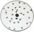 2-mm slicing disc for zucchini, mushrooms, peppers, onions, etc.
