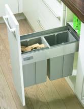 i Range summary Waste systems behind drawer fronts for InnoTech drawer system InnoTech Pull 9.1.