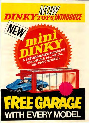 A beautiful disaster Many years ago I got interested in the series of Mini Dinky s, manufactured in the late sixties.