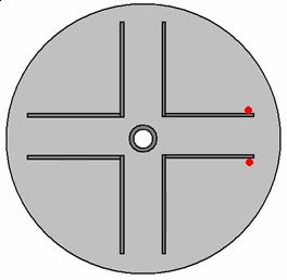 Go around the whole drum, using a setsquare to confirm that the two drum sides match exactly and be very sure that the flat edges match exactly.