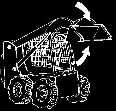 The function of hydraulic bucket positioning is to keep the bucket in the same approximate position it is in before you begin raising the lift arms.