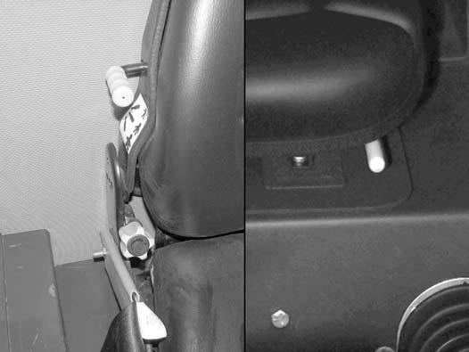 PRE-STARTING PROCEDURE (CONT D) Seat Adjustment Figure 42 2 3 S4727 Use the lever (Item ) and knob (Item 2) [Figure 42] to adjust the position of the seat for comfortable operation of the loader