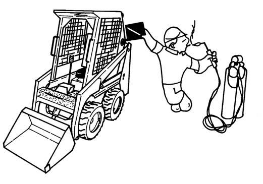 Install and tighten the fuel fill cap (Item ) [Figure 0]. AVOID INJURY OR DEATH Always clean up spilled fuel or oil.